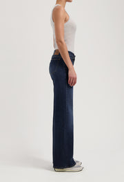 MUD Jeans - Cleo - Mid Rise Loose Leg Jean - Rustic Blue