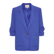 CREAM - CRCocamia 3/4 Sleeve Blazer in Dazzling Blue