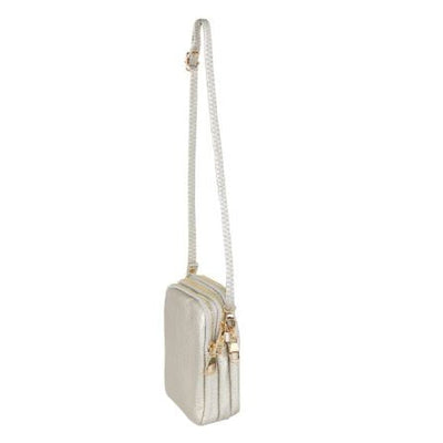 Kris-Ana Triple Zipper Small Crossbody Bag (Various colours) -1104