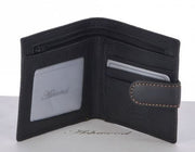 Ashwood Leather - Black/Grey Leather Classic Wallet