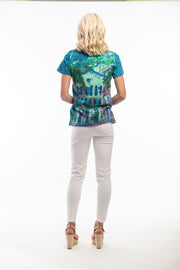 Orientique - Charleston - Short Sleeve V Neck T Shirt