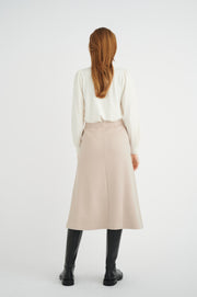 InWear - MoncentIW - Long A-Line Skirt with Elasticated Waistband