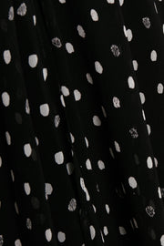 Part Two - Melva Wrap Over Dress / Tunic with White Spots