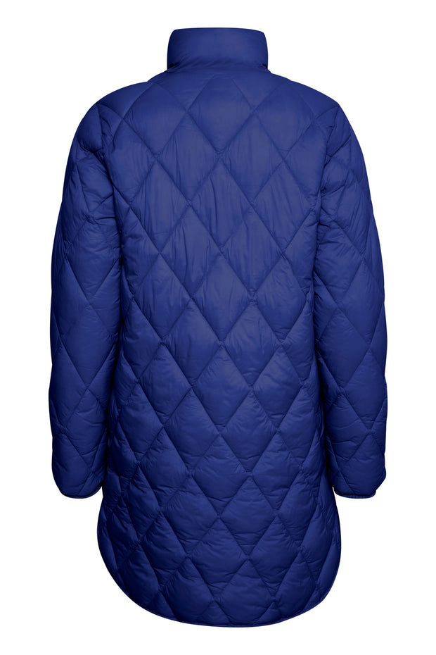 Part Two - OlilasPW Quilted Coat in Bright Blue