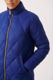 Part Two - OlilasPW Quilted Coat in Bright Blue