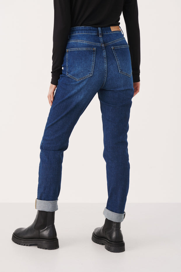 Part Two - RanaPW - Slim Fit Jean in Dark Vintage Denim