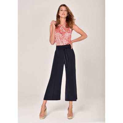 Robell – Emma 09 - Navy Blue Culottes