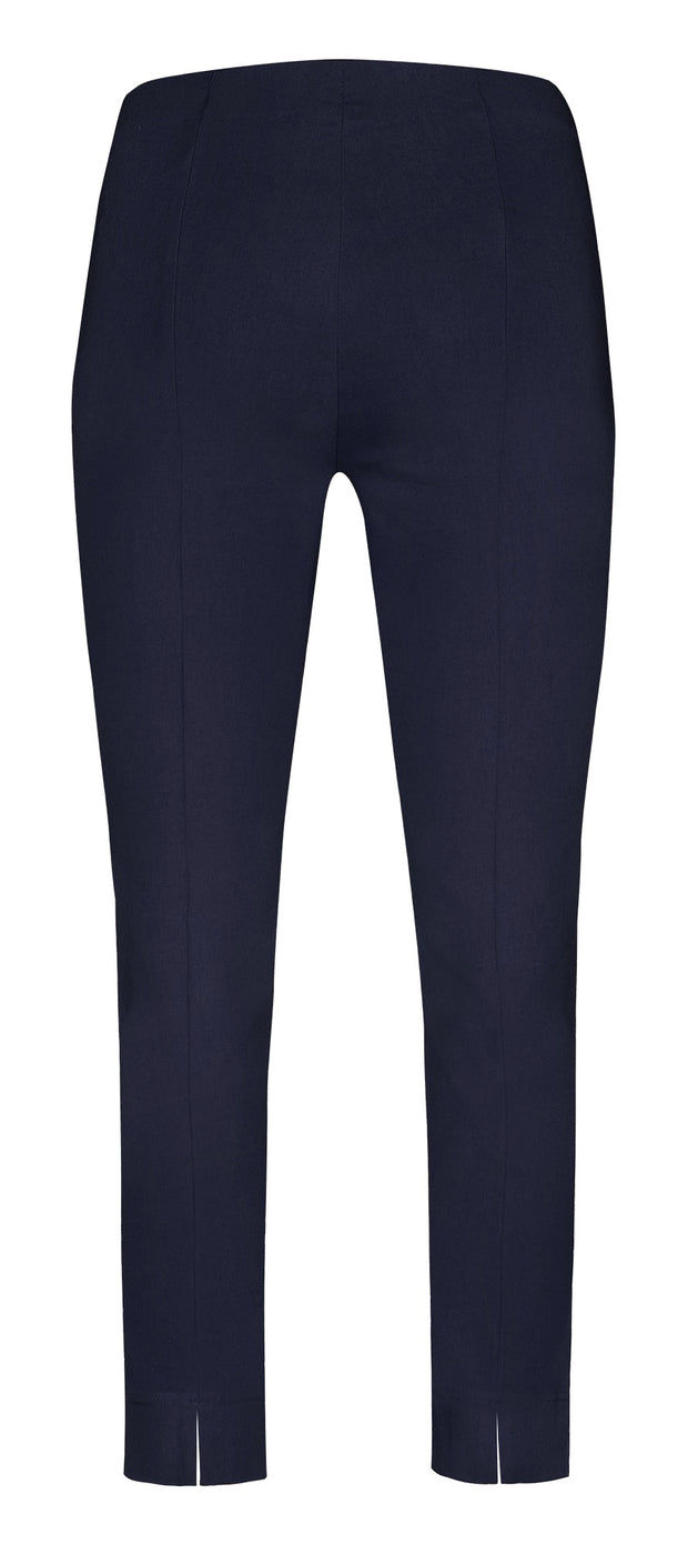 Robell – Rose 09 - Cropped Trousers in Plain Fabrics