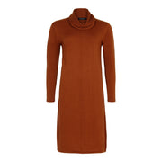 Sunday - Long Sleeve Knitted Dress With Cowl Neckline (2 colours)