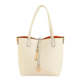 Kris-Ana Medium Size Reversible Tote Bag with inner wrist strap pouch (various colours) (6515)