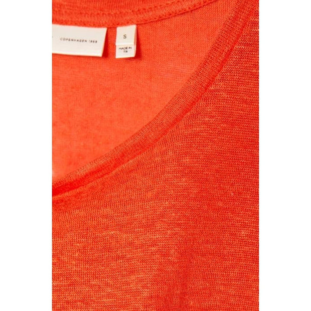 InWear - Faylinn Round Neck Short Sleeve Linen Tee Shirt (2 colours)