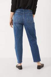 Part Two - Drea - Straightleg Jeans in Dark Vintage Denim