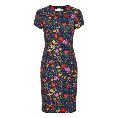 InWear - Abril Flower Print fitted dress
