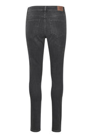 Part Two - Alice - Skinny Jeans in Washed Black Denim
