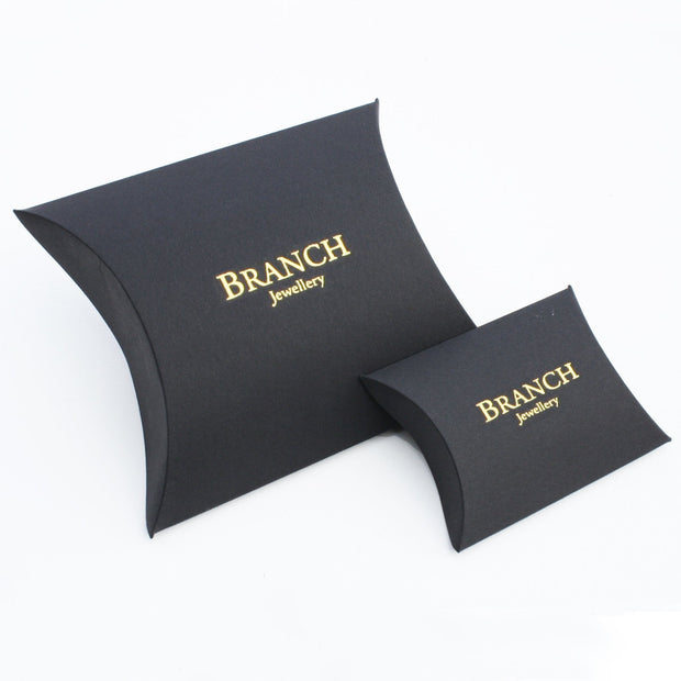 The Branch - Slim Rounded Black Wood Cuff