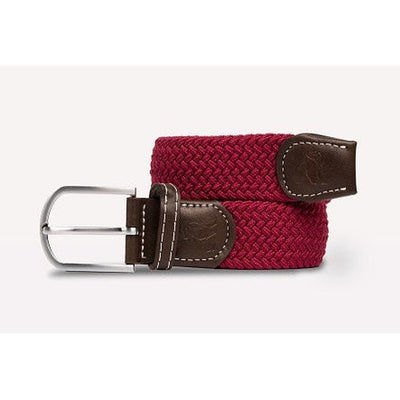 Swole Panda - Ladies Burgundy Recycled Woven Belt