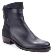 Riva - Buttons Low Heeled Ankle Boot