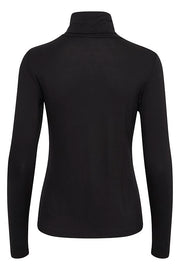 Part Two - EfinasPW Polo Neck Jumper in Black