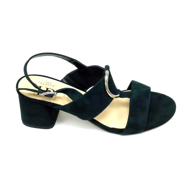 HB - Vanezia Suede T Bar Sandal with Block Heel (2 colours)