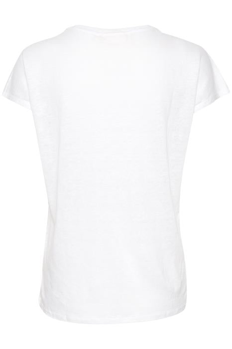 InWear - Faylinn V Neck Short Sleeve Linen Tee Shirt (3 colours)
