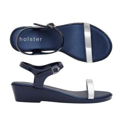 Holster Shoes - Glisten Silicone Wedge Sandal