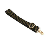 Kris-Ana Detachable Coloured Straps - Khaki & Black Zebra Print (126)