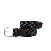 Swole Panda - Ladies Navy/Red and Blue Spot Woven Recycled Belt