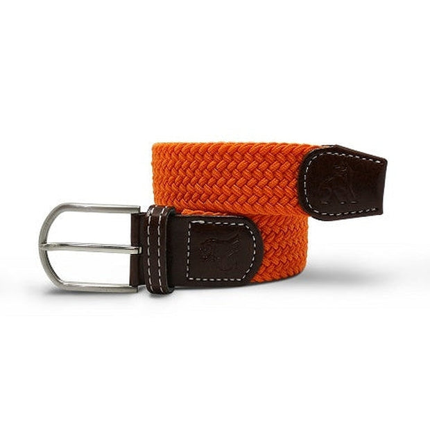 Swole Panda - Ladies Bright Orange Woven Recycled Belt