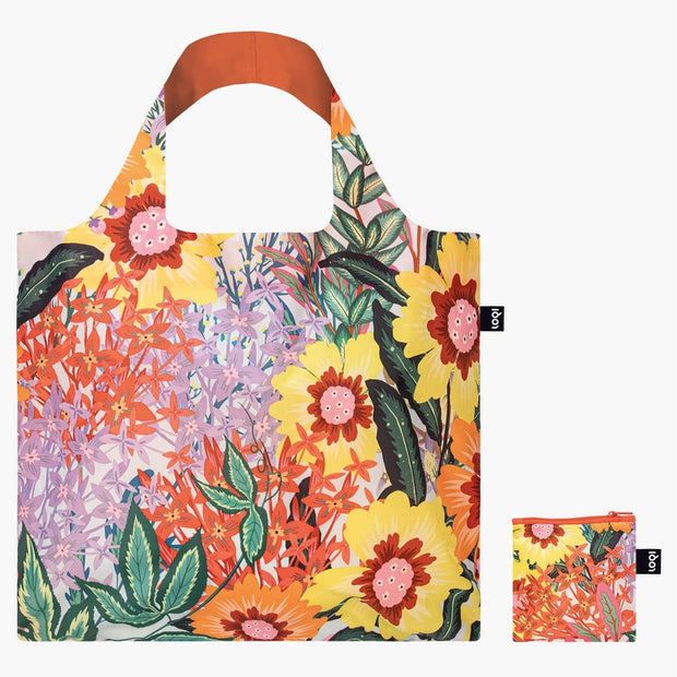 LOQI - Thai Floral Print Recycled Bag