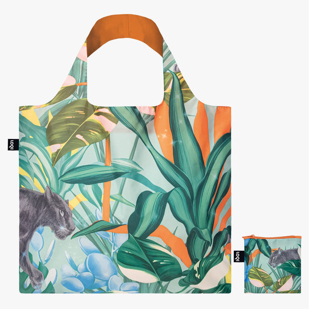 LOQI - Wild Forest Print Recycled Bag