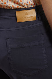 Mat De Misaine -  Parson - Long Cotton Trouser in Indigo