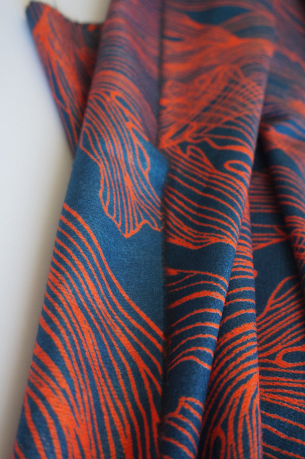 Libby Pearse Design - "Reef" Long Scarf