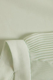 InWear - Rosie 3/4 Sleeve Blouse With Pleated Sleeves