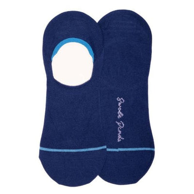 Swole Panda - Ladies Bamboo No Show Socks - Royal Blue