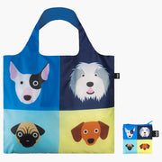 LOQI - Various Dogs Print Recycled Shopping Bag