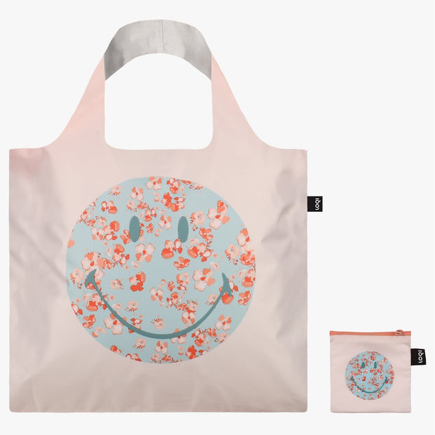 LOQI - SMILEY - Blossom Design Recycled Bag
