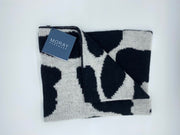 Moray Cashmere - Woodside Cashmere Snood/Neck Warmer in Cow Print (2 colours)