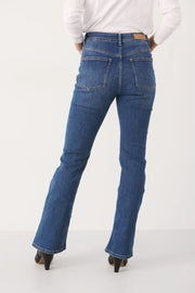 Part Two - Ryane - Bootleg Jeans in Dark Vintage Denim