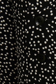 InWear - Harlow Floaty Shirt in Black Minimal Dot Design