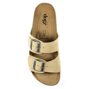 Lazy Dogz Shoes - Roco Open Toe Ladies Sandal in Beige