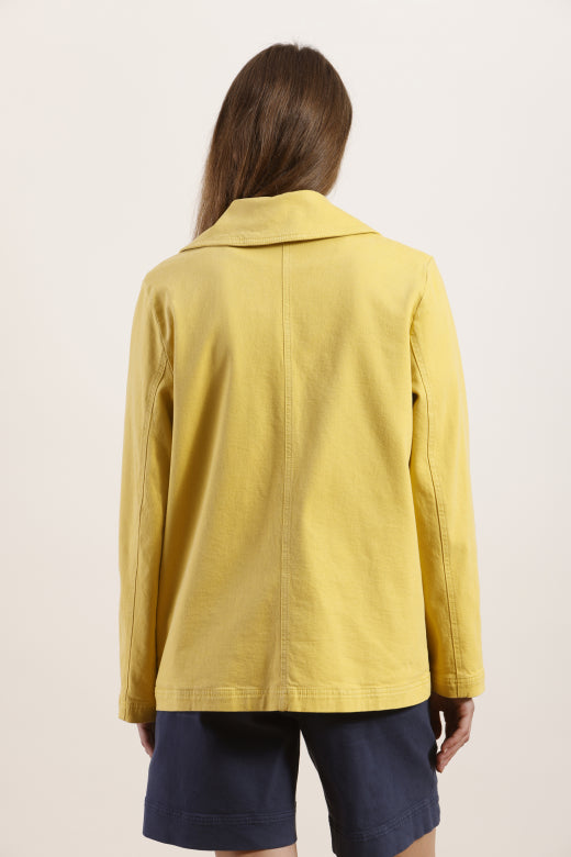 Mat De Misaine - Frial Quilted Yellow Denim Jacket