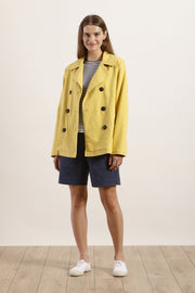 Mat De Misaine - Frial Quilted Yellow Denim Jacket